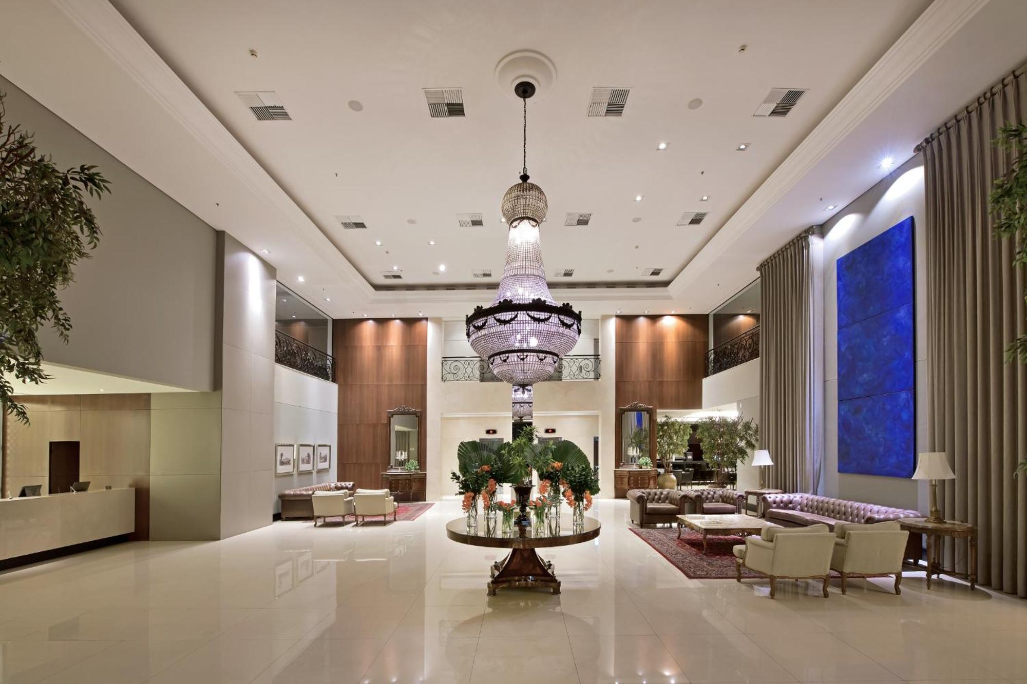Hotel Mont Blanc Premium Ribeirao Preto Bagian luar foto Lobby